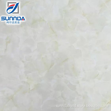 2016 hot sales snow white glazed polished porcelain floor tiles 60x60cm in China